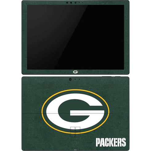 NFL Green Bay Packers Distressed Surface Pro 6 Skin