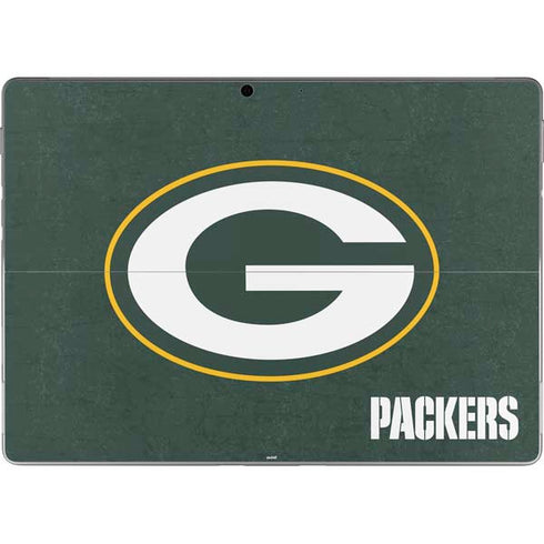 NFL Green Bay Packers Distressed Surface Pro 8 Skin