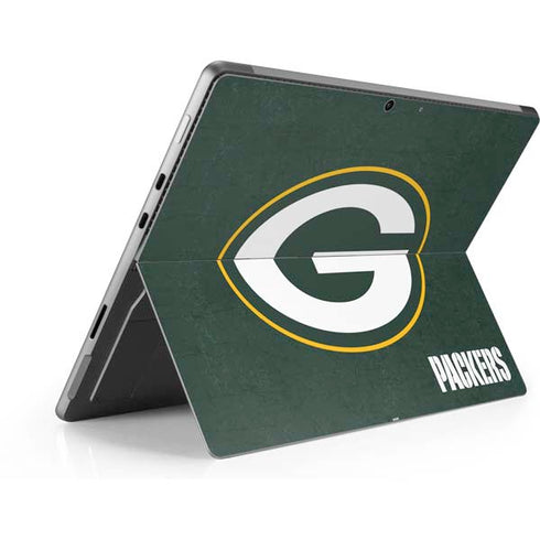 NFL Green Bay Packers Distressed Surface Pro 9 Skin