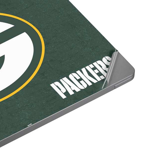 NFL Green Bay Packers Distressed Universal Laptop 12in (9.8 x 6.8in) Skin