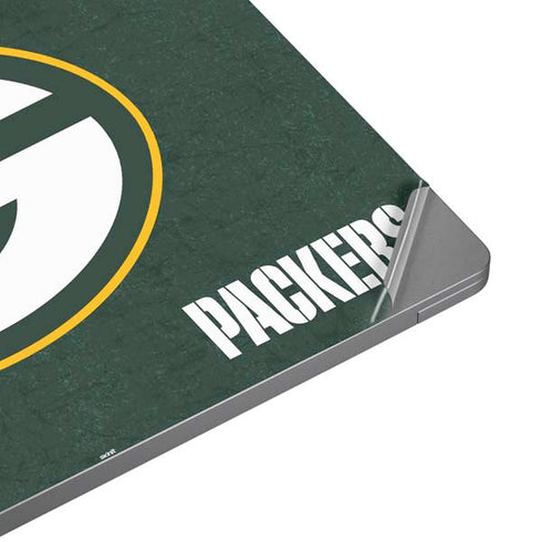 NFL Green Bay Packers Distressed Universal Laptop 18in (14.6 x 10.6in) Skin