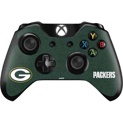 NFL Green Bay Packers Distressed Xbox One Controller Skin