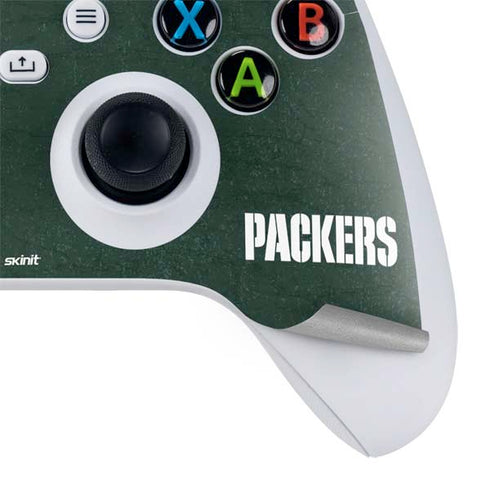 NFL Green Bay Packers Distressed Xbox Series S Bundle Skin