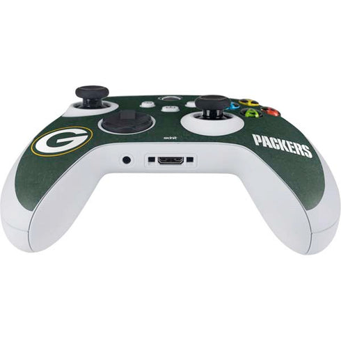 NFL Green Bay Packers Distressed Xbox Series S Controller Skin