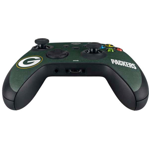 NFL Green Bay Packers Distressed Xbox Series X Controller Skin