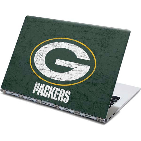 NFL Green Bay Packers Distressed Yoga 910 2-in-1 14in Touch-Screen Skin