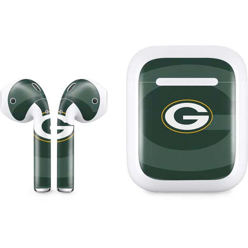 NFL Green Bay Packers Double Vision Apple AirPods Skin