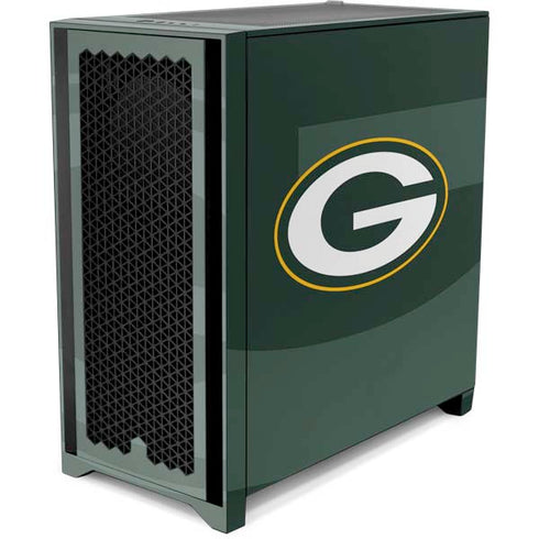 NFL Green Bay Packers Double Vision Corsair 4000D Tempered Glass Mid-Tower ATX Case Skin