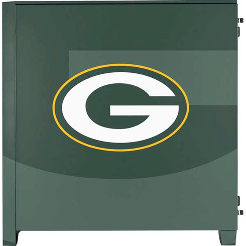 NFL Green Bay Packers Double Vision Corsair 4000D Tempered Glass Mid-Tower ATX Case Skin