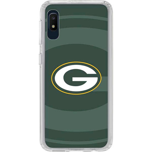 NFL Green Bay Packers Double Vision Galaxy A10e Clear Case
