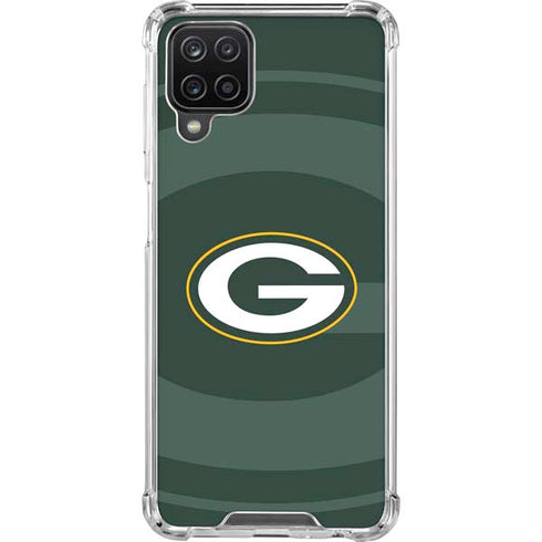 NFL Green Bay Packers Double Vision Galaxy A12 Clear Case