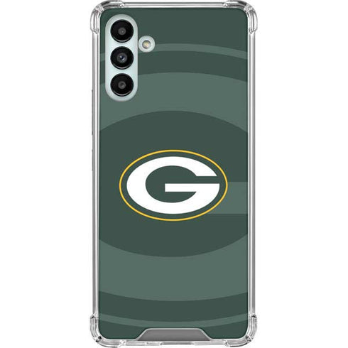 NFL Green Bay Packers Double Vision Galaxy A13 5G Clear Case
