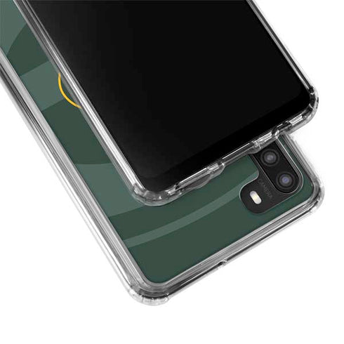 NFL Green Bay Packers Double Vision Galaxy A21 Clear Case