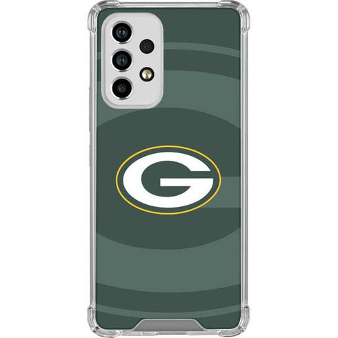 NFL Green Bay Packers Double Vision Galaxy A33 5G Clear Case