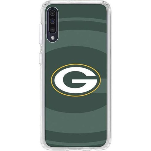 NFL Green Bay Packers Double Vision Galaxy A50 Clear Case