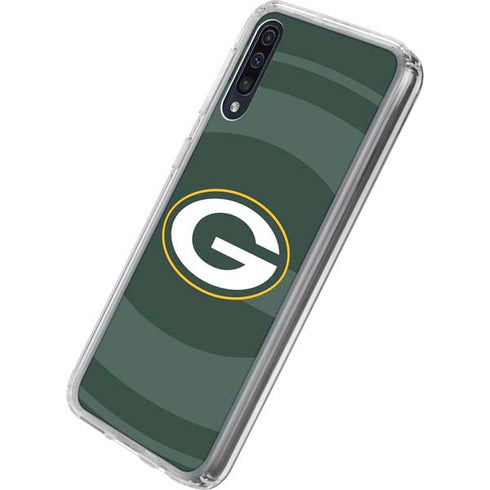 NFL Green Bay Packers Double Vision Galaxy A50 Clear Case