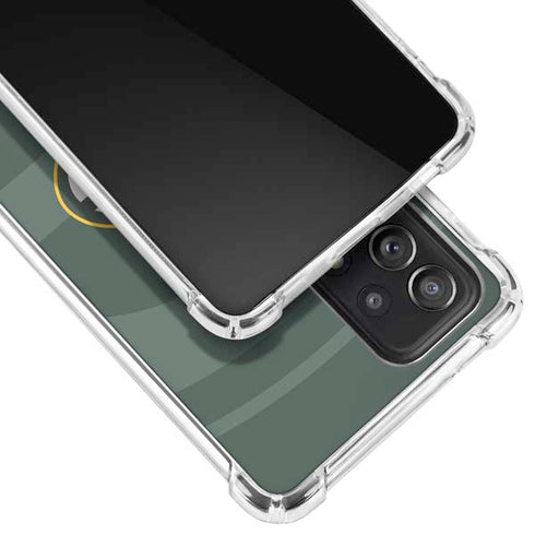 NFL Green Bay Packers Double Vision Galaxy A52 5G Clear Case