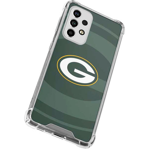NFL Green Bay Packers Double Vision Galaxy A53 5G Clear Case
