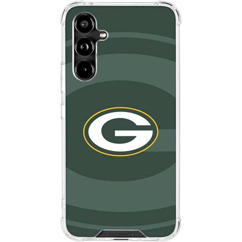 NFL Green Bay Packers Double Vision Galaxy A54 5G Clear Case