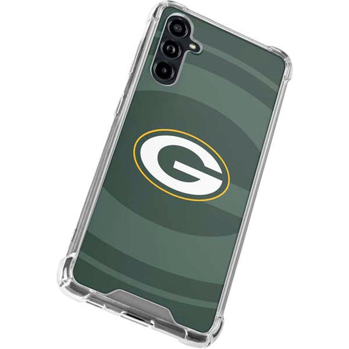 NFL Green Bay Packers Double Vision Galaxy A54 5G Clear Case