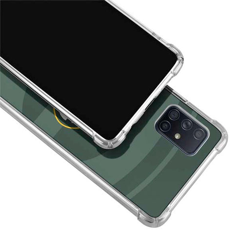 NFL Green Bay Packers Double Vision Galaxy A71 5G Clear Case