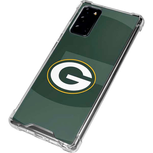 NFL Green Bay Packers Double Vision Galaxy Note20 5G Clear Case