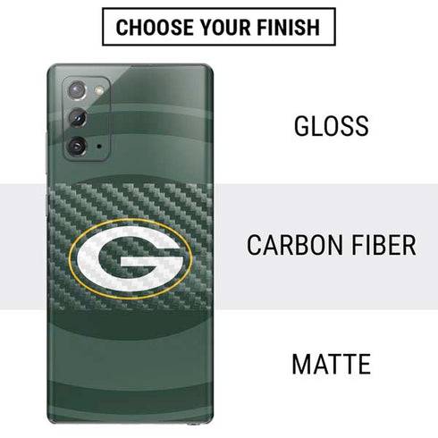 NFL Green Bay Packers Double Vision Galaxy Note20 5G Skin