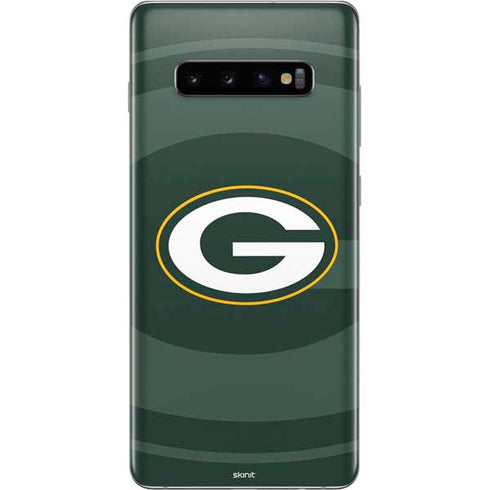 NFL Green Bay Packers Double Vision Galaxy S10 Plus Skin