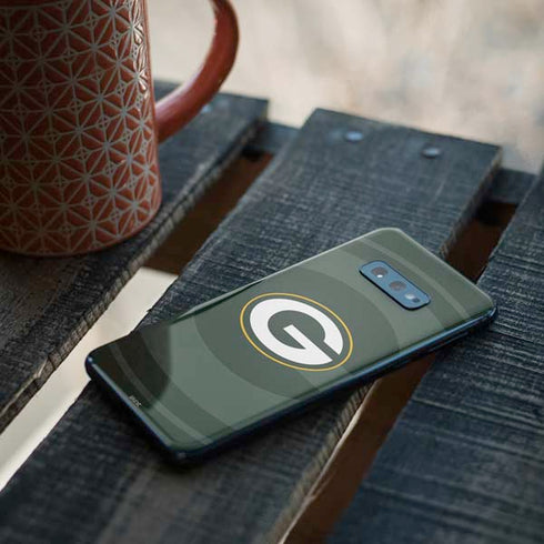 NFL Green Bay Packers Double Vision Galaxy S10e Skin