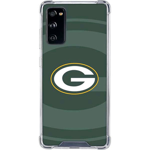 NFL Green Bay Packers Double Vision Galaxy S20 FE Clear Case