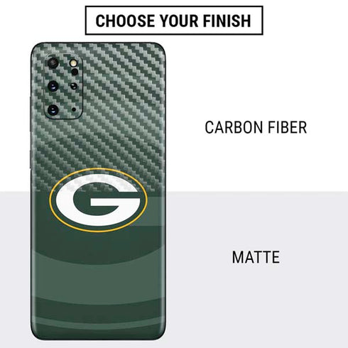 NFL Green Bay Packers Double Vision Galaxy S20 Plus Skin