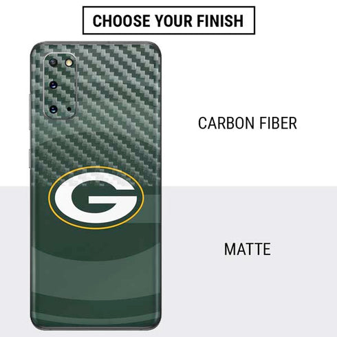 NFL Green Bay Packers Double Vision Galaxy S20 Skin