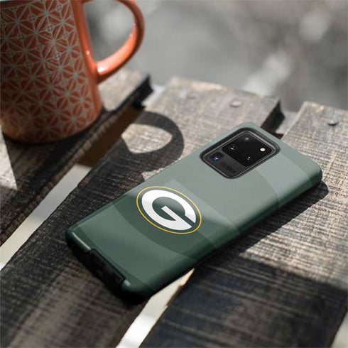 NFL Green Bay Packers Double Vision Galaxy S20 Ultra 5G Pro Case