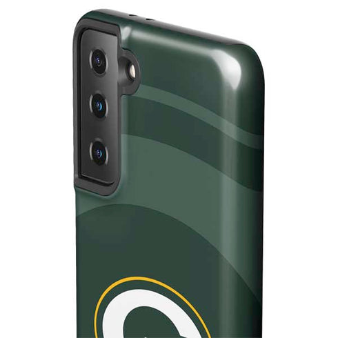 NFL Green Bay Packers Double Vision Galaxy S21 FE Pro Case