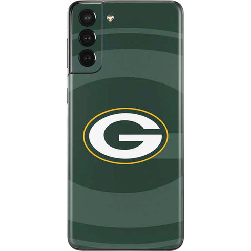 NFL Green Bay Packers Double Vision Galaxy S21 Plus 5G Skin