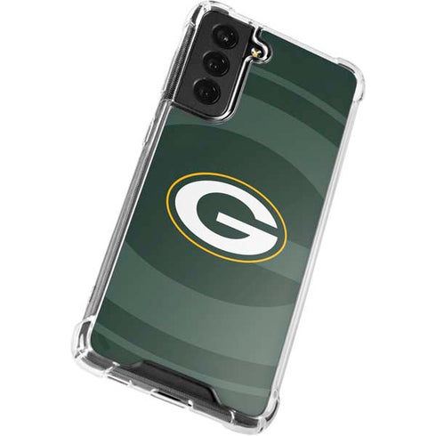NFL Green Bay Packers Double Vision Galaxy S22 Plus Clear Case