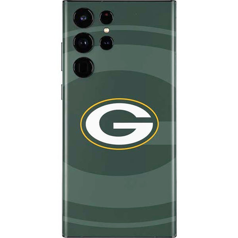NFL Green Bay Packers Double Vision Galaxy S22 Ultra Skin