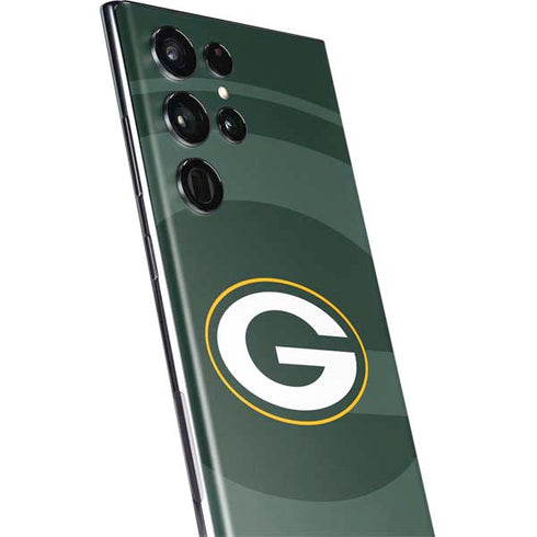 NFL Green Bay Packers Double Vision Galaxy S22 Ultra Skin
