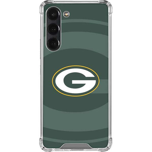 NFL Green Bay Packers Double Vision Galaxy S23 Plus Clear Case