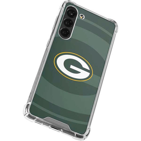 NFL Green Bay Packers Double Vision Galaxy S23 Plus Clear Case