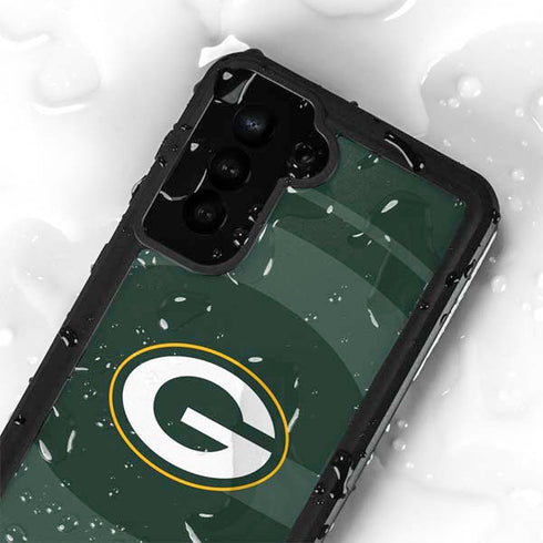 NFL Green Bay Packers Double Vision Galaxy S23 Plus Waterproof Case