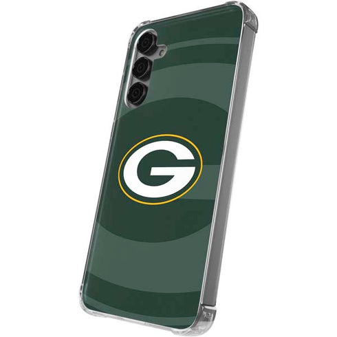 NFL Green Bay Packers Double Vision Galaxy S24 Plus Clear Case