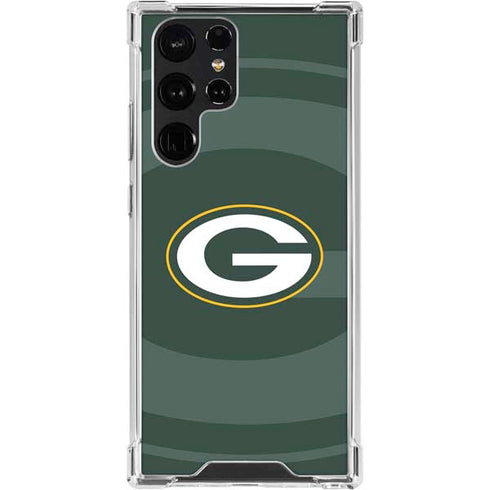 NFL Green Bay Packers Double Vision Galaxy S24 Ultra Clear Case