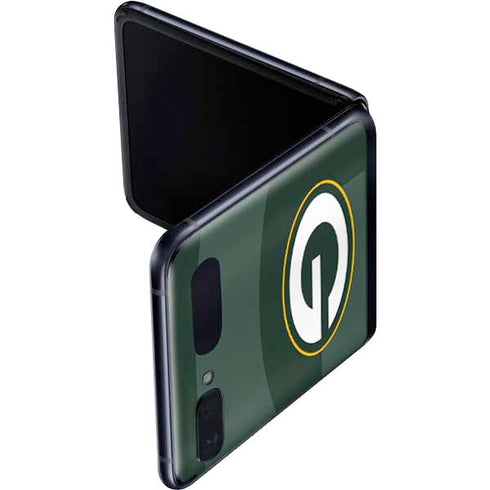 NFL Green Bay Packers Double Vision Galaxy Z Flip Skin