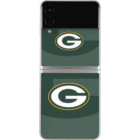NFL Green Bay Packers Double Vision Galaxy Z Flip3 5G Skin