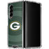 NFL Green Bay Packers Double Vision Galaxy Z Fold4 5G Clear Case