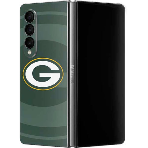 NFL Green Bay Packers Double Vision Galaxy Z Fold4 5G Skin