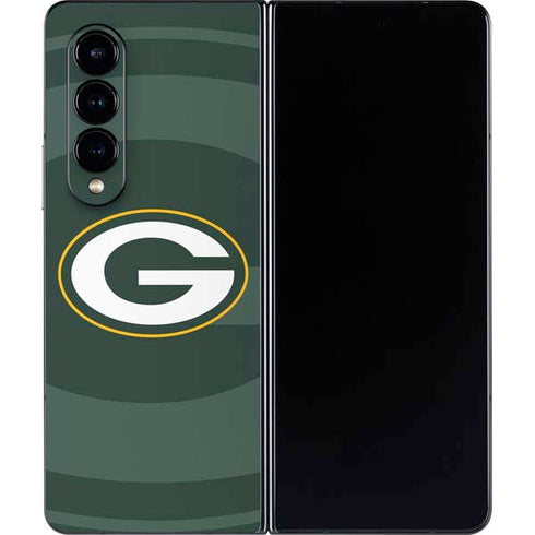 NFL Green Bay Packers Double Vision Galaxy Z Fold4 5G Skin