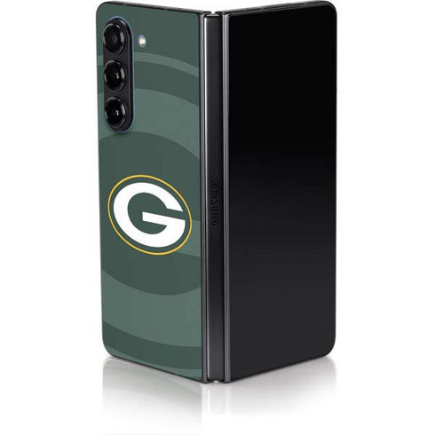 NFL Green Bay Packers Double Vision Galaxy Z Fold5 5G Skin
