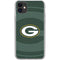 NFL Green Bay Packers Double Vision iPhone 11 Clear Case